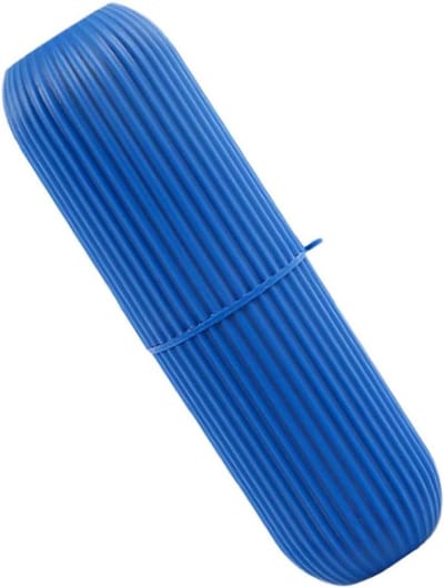 Reisset Tandenborstels - Reis Tandenborstel - Reizen en Kamperen - Zachte Borstelharen - 18.5 cm - Blauw