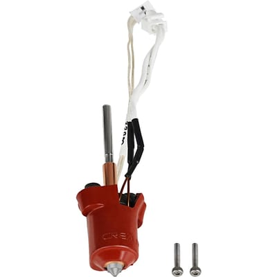 Creality Sproeikop Kit voor Ender-3 V3 3D Printer Rood Geïntegreerd Mondstuk Keramische Verwarmingskop 0 veelkleurig