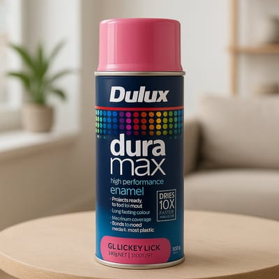 Dulux - Duramax - Spuitlak - Sneldrogend - Kleurbehoudend - Hoge dekking - Lickedy Lick - Hoogglans Roze