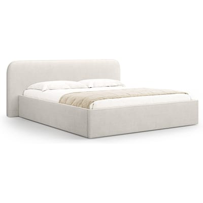 Bedframe met opbergvak Elizabeth 140x200 bouclé | Micadoni
