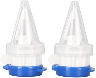 Dailygoods- Melkschenker Set van 2 Stuks - Schenktuit voor Melkflessen - Schenktuit voor Wijn/Cocktail - Thuis Bar Gereedschap - Lekvrij Schenken