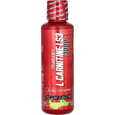 Isatori, l-Carnitine LS3 3000, Citron Vert, 16 fl oz (480ml)