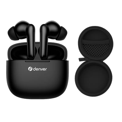 Denver - Draadloze - Nude Colour - Bluetooth Oordopjes - Earphones - Earbuds - Oortjes + Oplaadcase - Wireless Earbuds - Draadloos