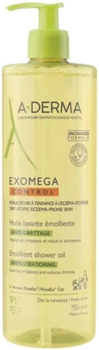 A-Derma Olie Exomega Control Huile Lavante Émolliente 750ml