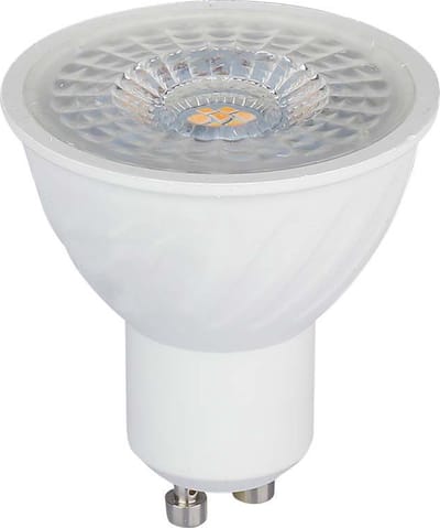 V-TAC VT-247-N LED Spot Light - Samsung - GU10 - Lens 110° - IP20 - Wit - 6W- 445 Lumen - 4000K