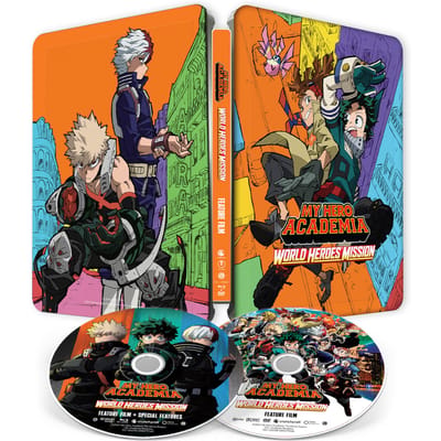 My Hero Academia: World Heroes Mission Steelbook (includes DVD)