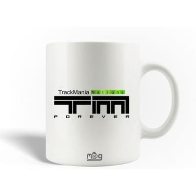 Keramische Mok - MANIACASE - TrackMania Nations - Zwart Groen - 30cl - Vaatwasmachinebestendig
