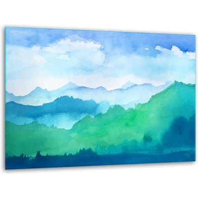 TMK ArtDeko D40x30 - Glazen Snijplank - 40x30cm - Kleur KRAJOBRAZ