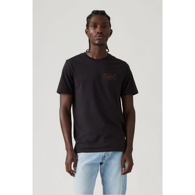 Levi's Graphic Crewneck T-shirt Black Taglia: M | T-shirt Outlet | Uomo | Nero