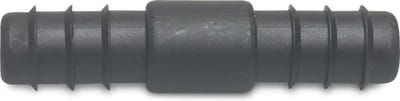 Pijpnippel PVC 3/4" buitendraad 10bar grijs 150 mm