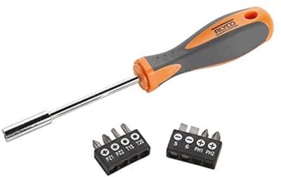 Bithouderset, 9-delig, 0V - Duurzaam en Comfortabel Gereedschap
