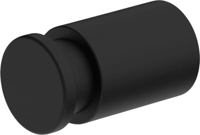 Owen & Finch RVS Handdoekhaak Mat Zwart | Matte Black – Wand Haak – Roestbestendig – Ø 2,3 cm