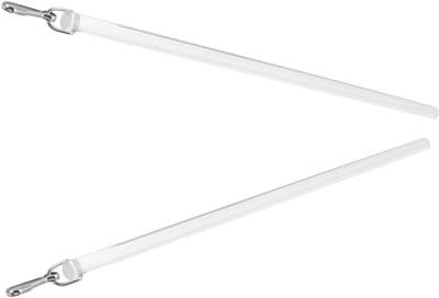 Gordijn Trekstang - Gordijnstok - Gordijnen Openen - Zonder Beschadiging - 34 cm - Transparant