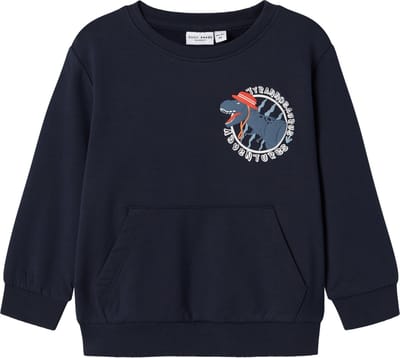 NAME IT NMMVUGO LS NREG SWEAT BRU Jongens Trui - Maat 92