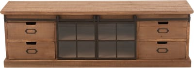 J-Line tv kast Mia - dennenhout - naturel