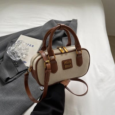 Handtas Dames Nieuwe Veelzijdige Mode Schouder Crossbody Tas bruin