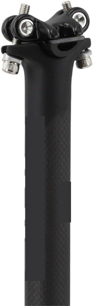 Fiets Zadelpen - Zadelpen Onderdeel - Comfortabel Fietsen - Hoogte Verstelbaar - 27.2x350mm - Mat