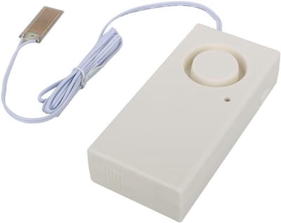 Waterlek Sensor - Overstromingsalarm Lekkage Detector - Voorkom Waterschade - 130 dB Alarmgeluid - 9x7 cm - Meerkleurig