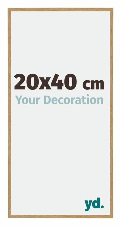 Your Decoration - Fotolijst 20x40 cm - Kunststof - Beuken Licht - Evry