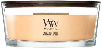 WoodWick Hearthwick - Tangerine & Citron - Ellipse Geurkaars - 50 branduren