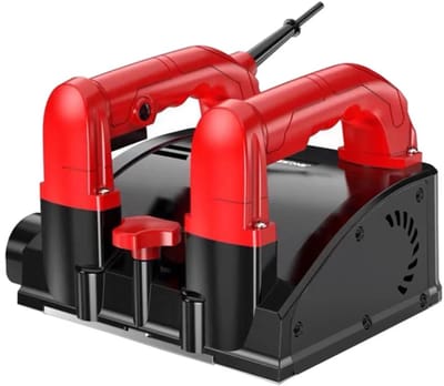 Sello! muurschraper – wandfrees – elektrisch 1200W – stof arm renoveren – stopverf – 16cm werkbreedte – 26 slijtvaste messen