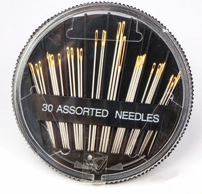 WiseGoods Premium Naalden Set - Naaien - Borduurwerk - Stopnaailden - Naaien - DIY - 3.2-5.1cm- Hoge Kwaliteit - 30 Delig