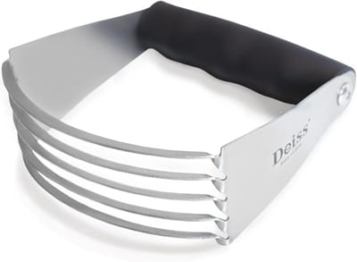 RVS Deegmixeer met Snijder en Antislip Handvat