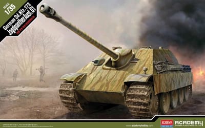Academy Modelbouwpakket Militaire voertuigen - 13539 German SdKfz 173 Jagdpanther Ausf G1 Plastic - 1:35 - Modelbouw