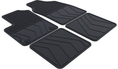 Rubber Automatten geschikt voor Fiat Panda 169 - 2003-2012 - 4-delig - Uitvoering: 169 | Handgeschakeld