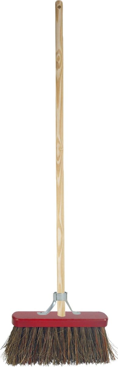 Betra Buitenbezem - FSC hout - natuurvezel - hard - 30 x 150 cm