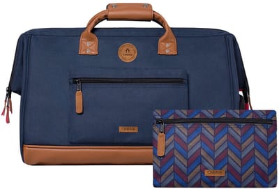 CABAIA reistas met laptopvak Adventurer Essentials Duffle Bag Chicago donkerblauw