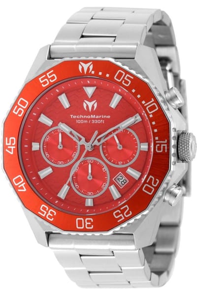 TechnoMarine Mar Vivo TM-225091 Heren Quartz Horloge - 44 mm