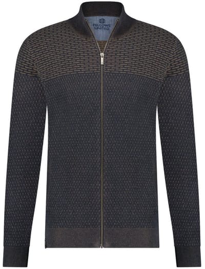 Fellows United Vest Cardigan Plated 2 Structures (32.1125 - 140)