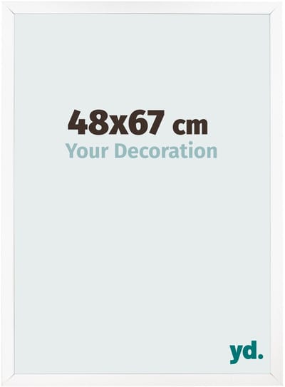Your Decoration - Fotolijst 48x67 cm - MDF - Zwart Mat - Bologna