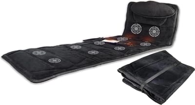 DailySupplies® Massage Apparaat - Massagematras - Massagekussen - Zwart