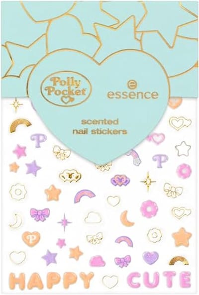 Geparfumeerde Nagelstickers voor een Speelse Manicure - 70 Stuks in Meerkleurig