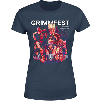 GRIMMFEST STAFF 2023 Women's T-Shirt - Navy - XS - Navy blauw