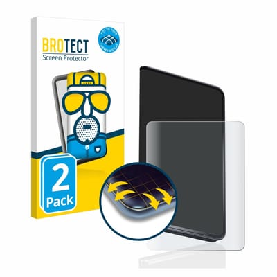 BROTECT - Screenprotector voor Ledger Stax crypto wallet - Folie Beschermfolie matte volledig dekking 2 Stuks