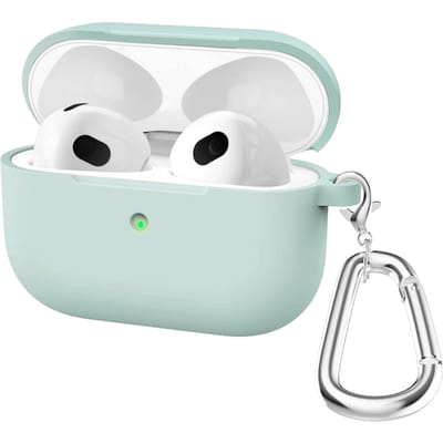 CaseBody Stevig Siliconen AirPods 3 Hoesje Groen