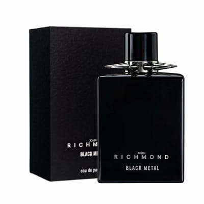 John Richmond Black Metal Eau De Parfum For Women, 100 ml - 100 ml