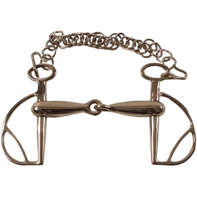 Spaanse bit voor holle paard Umbria Equitazione Kimberwick