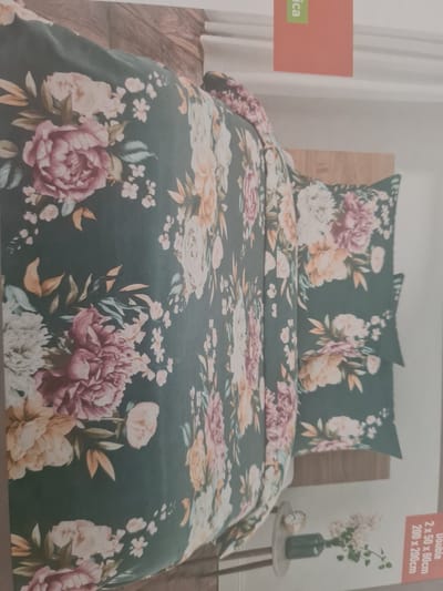 Livarno home Dekbedovertrek - 100% Katoen - 200x200cm - Met Ritssluiting