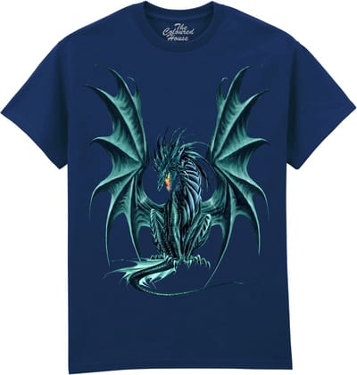 Draak Draco Jade The Coloured House T-shirt M