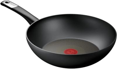 Wok Pan - Koekenpan - Roerbakken - Non-stick Coating - 28 cm - Zwart