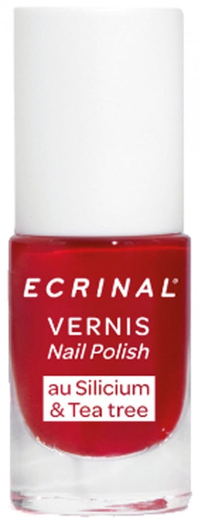 Ecrinal Silicium + Tea Tree Polish 5 ml (Kleur : Rood)