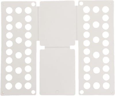 Kleding Vouwplank - Vouwhulp Kleding - Kleding Snel Vouwen - Stapelbare Resultaten - 40x48 cm - Wit