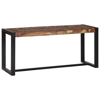 vidaXL - Bank - Massief - Mango - Hout
