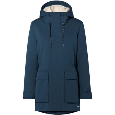 VAUDE Women's Manukau Parka III, Jas, Regenjas, outdoorJas, Regenjas, met kap, Hardshell Jas, Regenjas, waterdicht, Dames, Outdoorjas