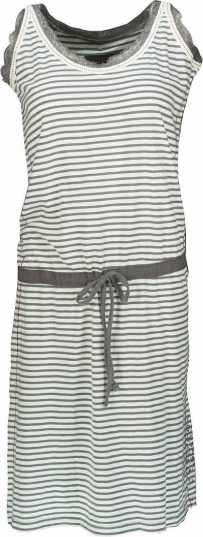 Irresistible Dames Nachthemd - 100% Katoen - Gestreept- Bruin - Maat M