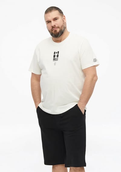 T-shirt van zachte katoenen jersey met print voor- en achterzijde s.Oliver